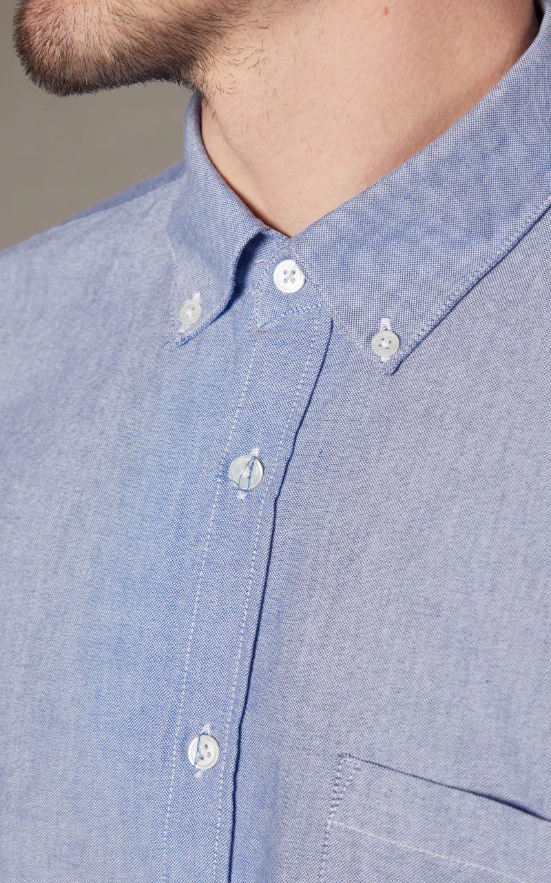 Portuguese Flannel Belavista Shirt Blue - Image 7