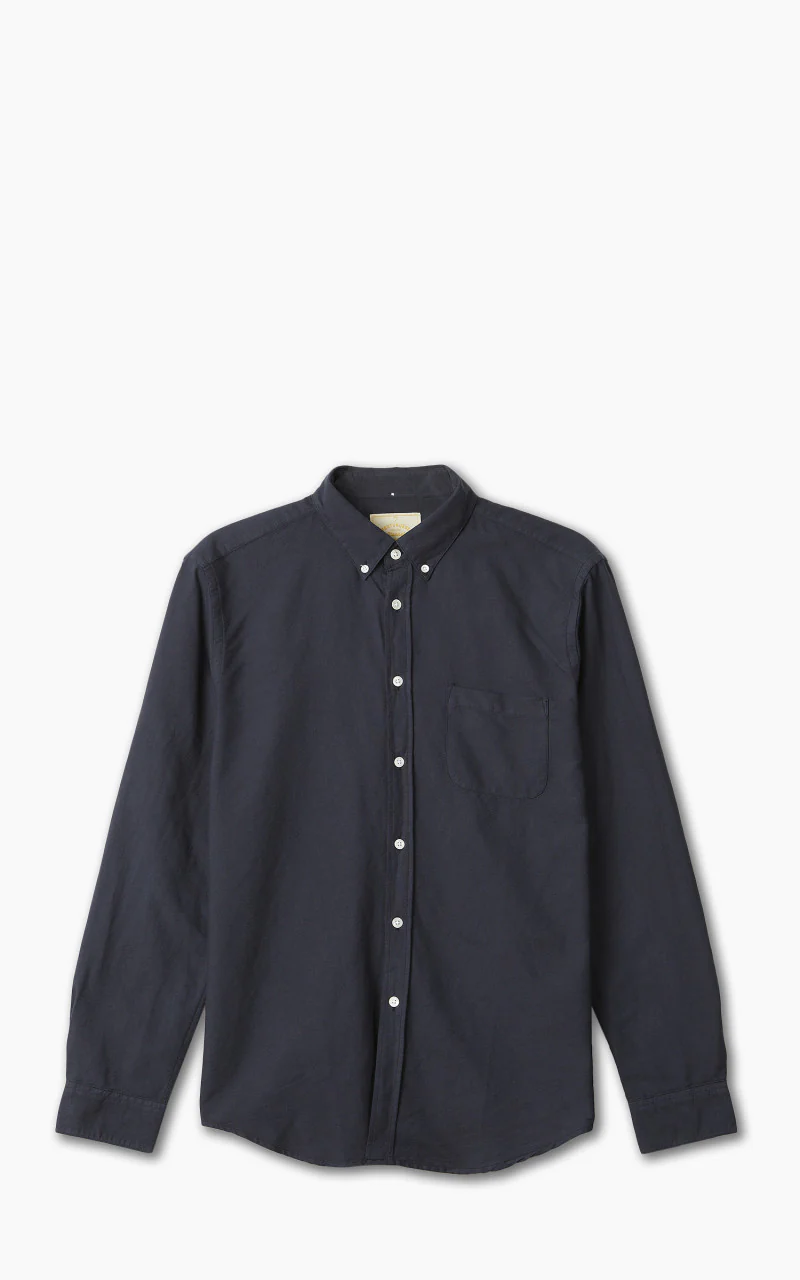 Portuguese Flannel Belavista Shirt Navy