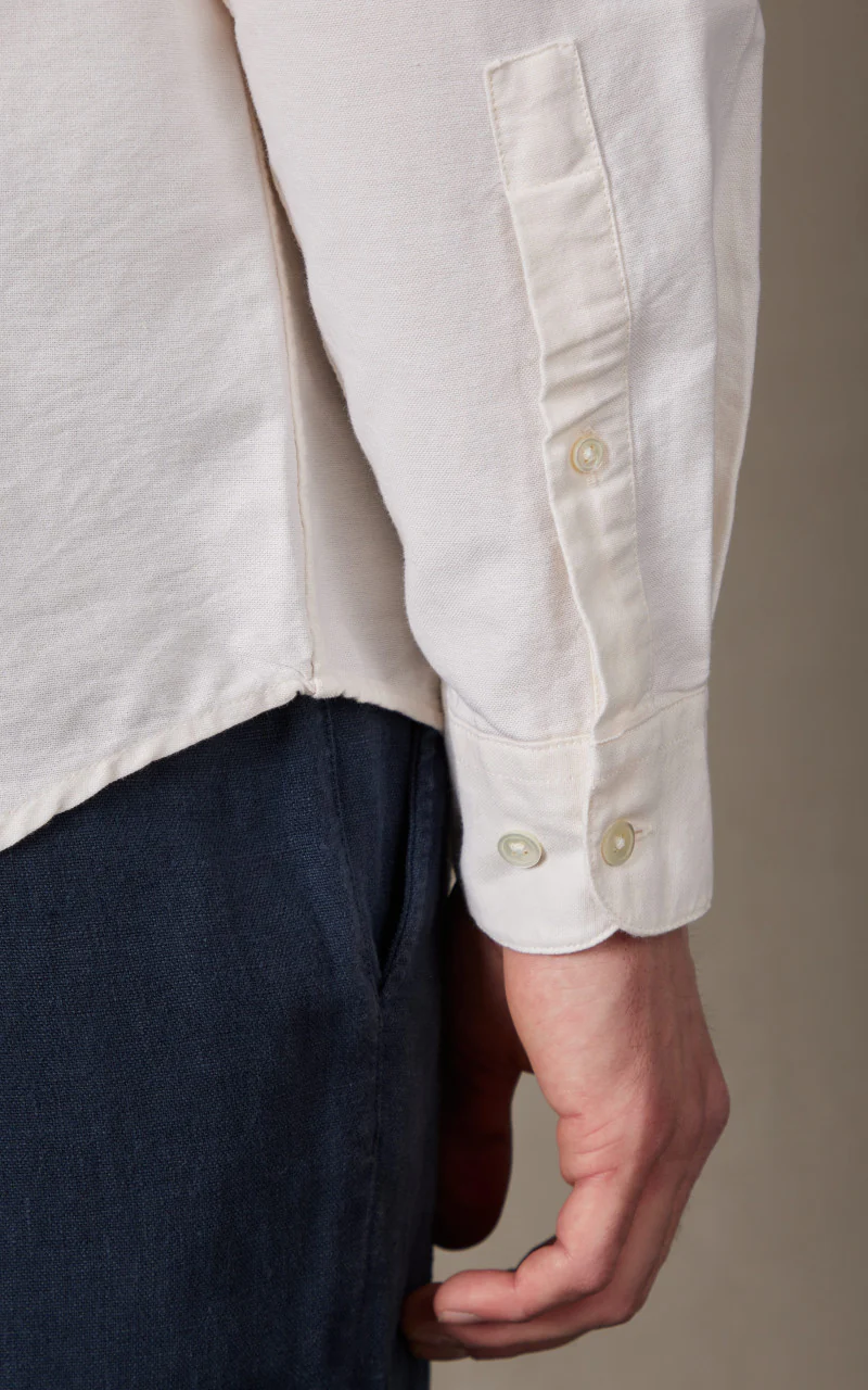 Portuguese Flannel Belavista Shirt Off White - Image 5
