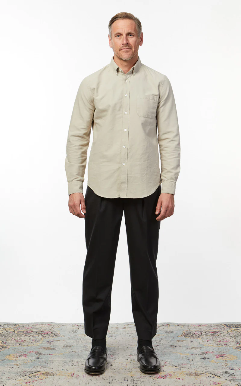 Portuguese Flannel Belavista Shirt Sand - Image 2