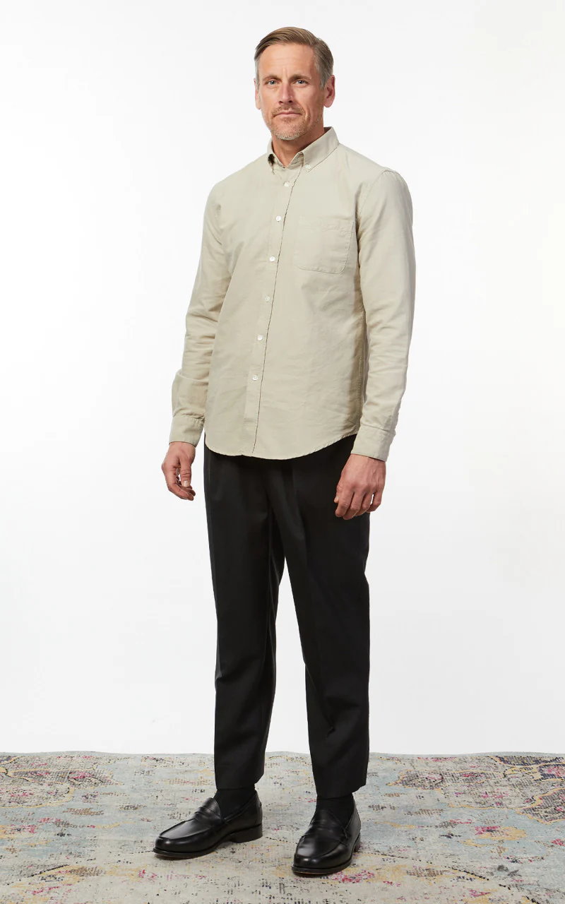 Portuguese Flannel Belavista Shirt Sand - Image 3