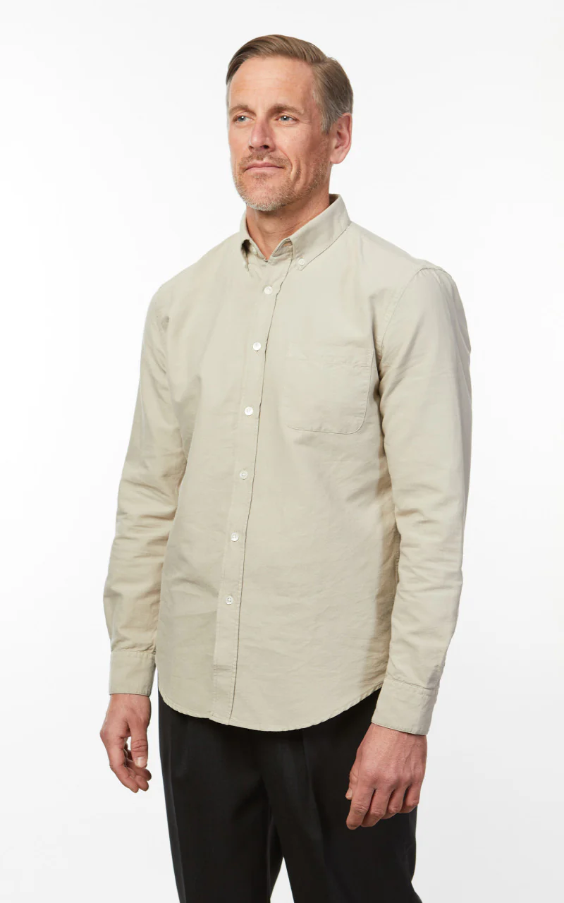 Portuguese Flannel Belavista Shirt Sand - Image 4