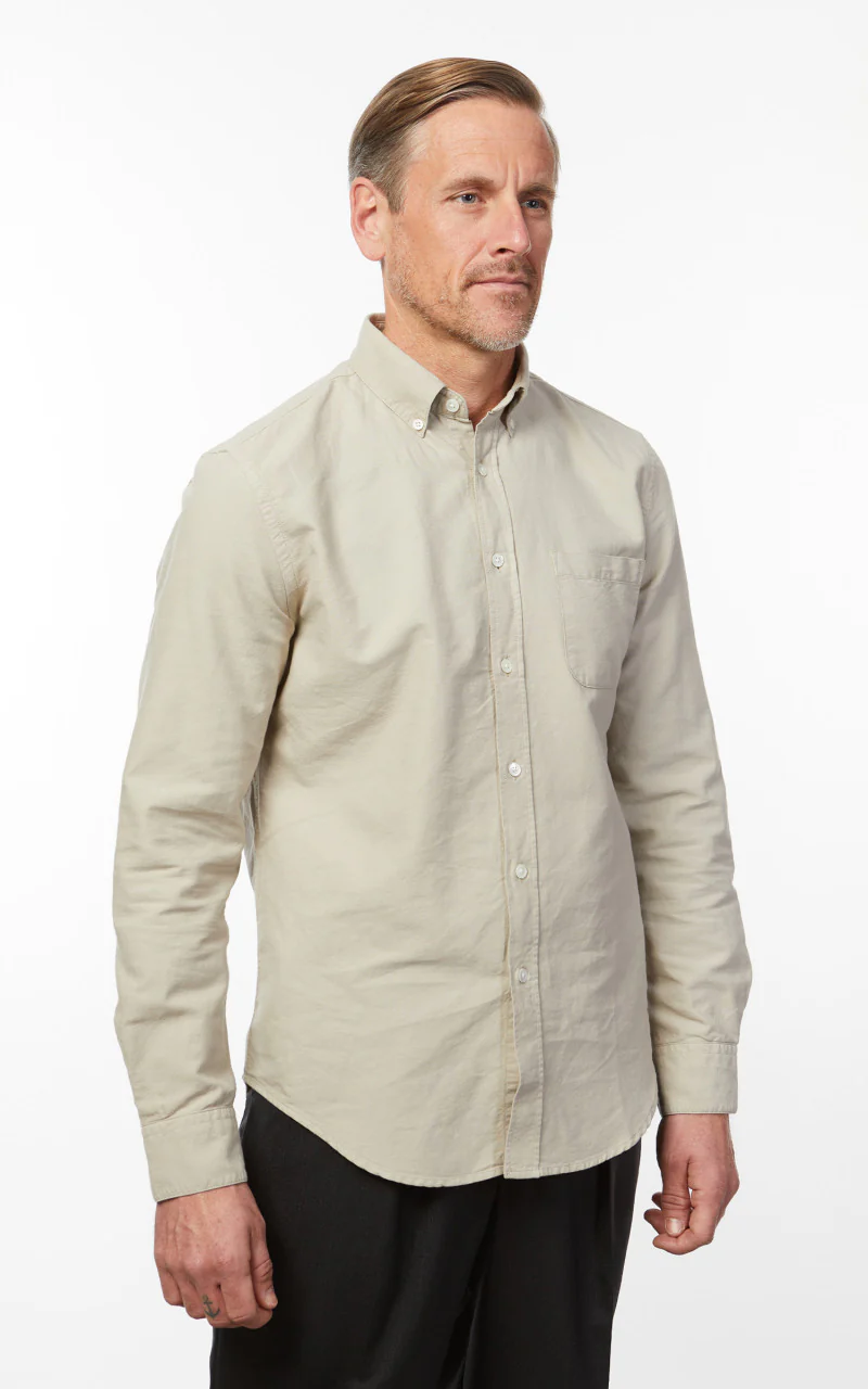 Portuguese Flannel Belavista Shirt Sand - Image 5