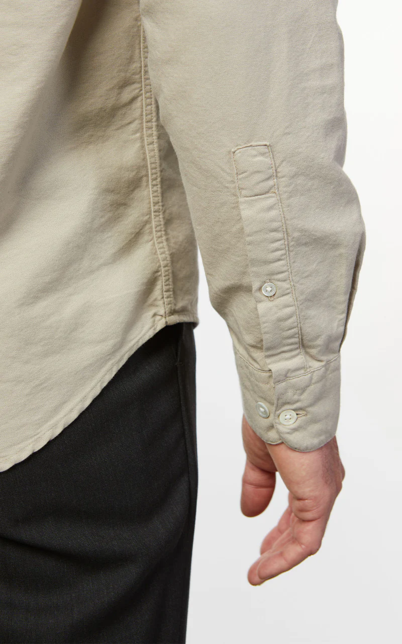 Portuguese Flannel Belavista Shirt Sand - Image 7