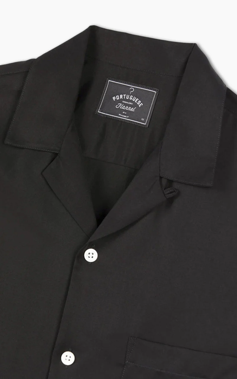 Portuguese Flannel Dogtown Shirt Black - Image 3