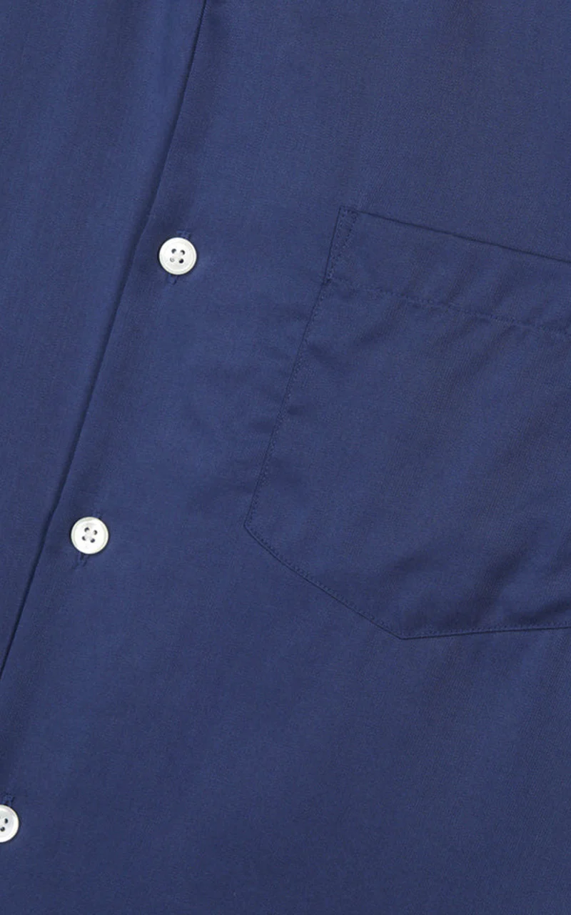 Portuguese Flannel Dogtown Shirt Navy - Image 5