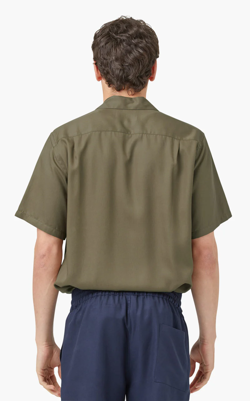 Portuguese Flannel Dogtown Shirt Olive - Image 3