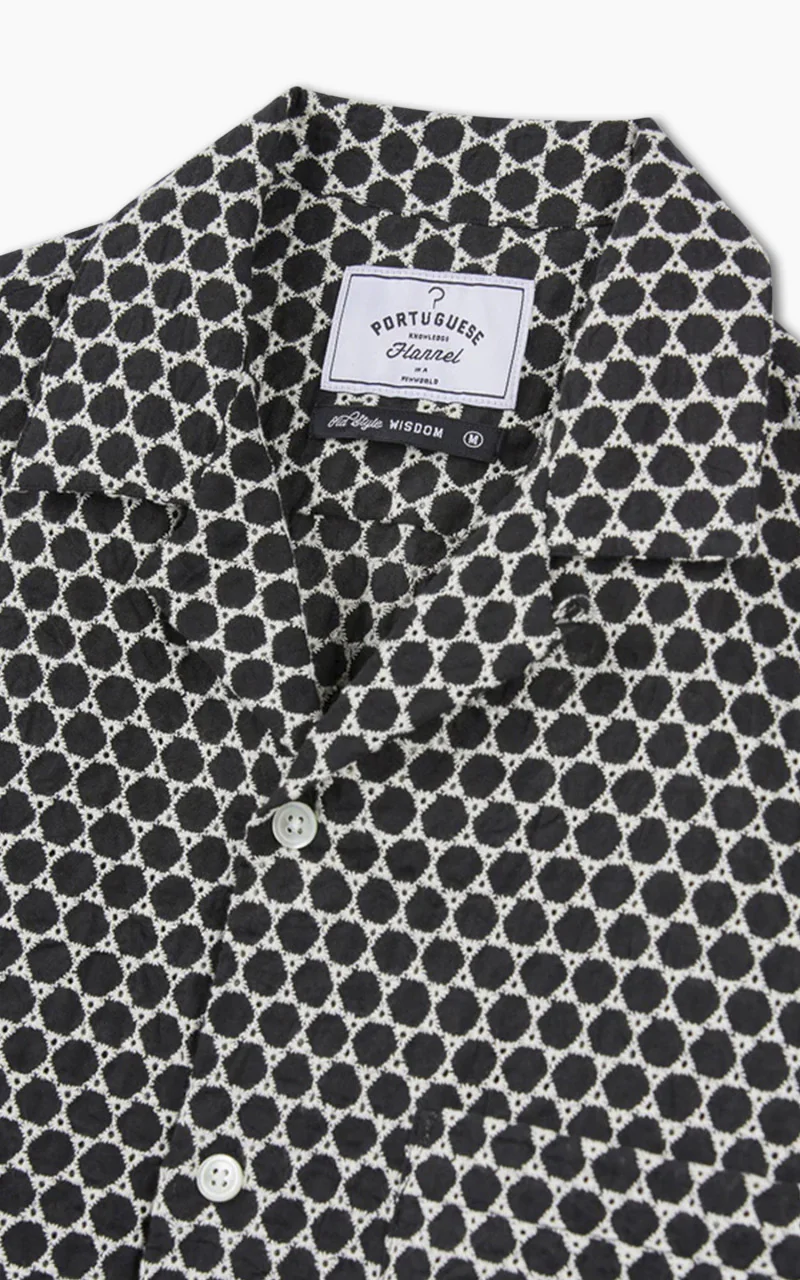Portuguese Flannel Folclore Shirt Black - Image 3