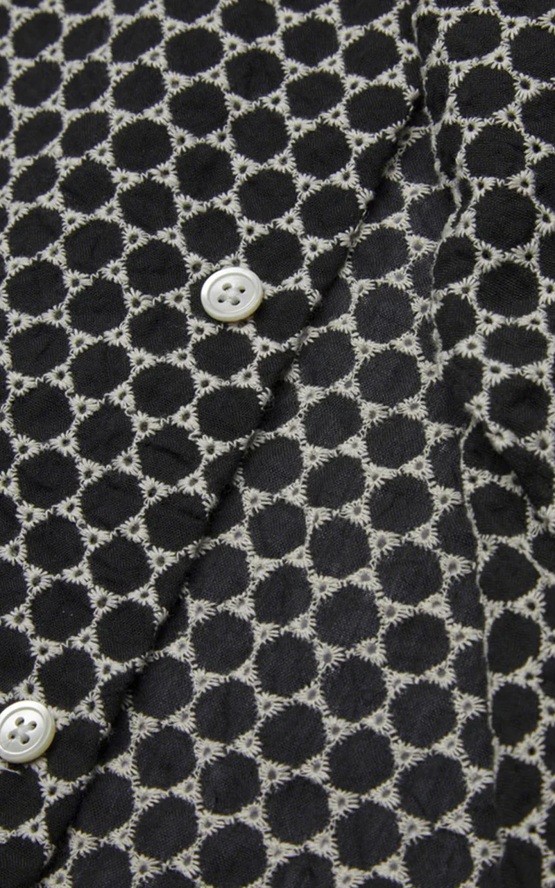 Portuguese Flannel Folclore Shirt Black - Image 5