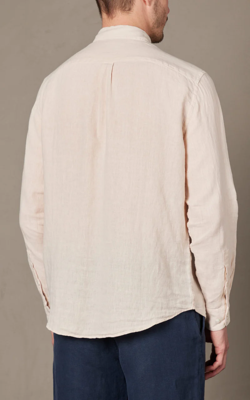 Portuguese Flannel Linen Shirt Raw - Image 4