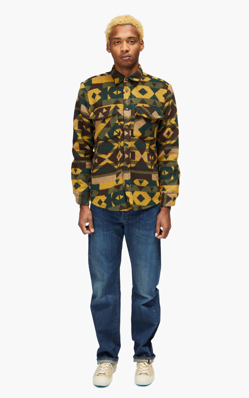 Portuguese Flannel Morpheus Overshirt Multi - Image 2