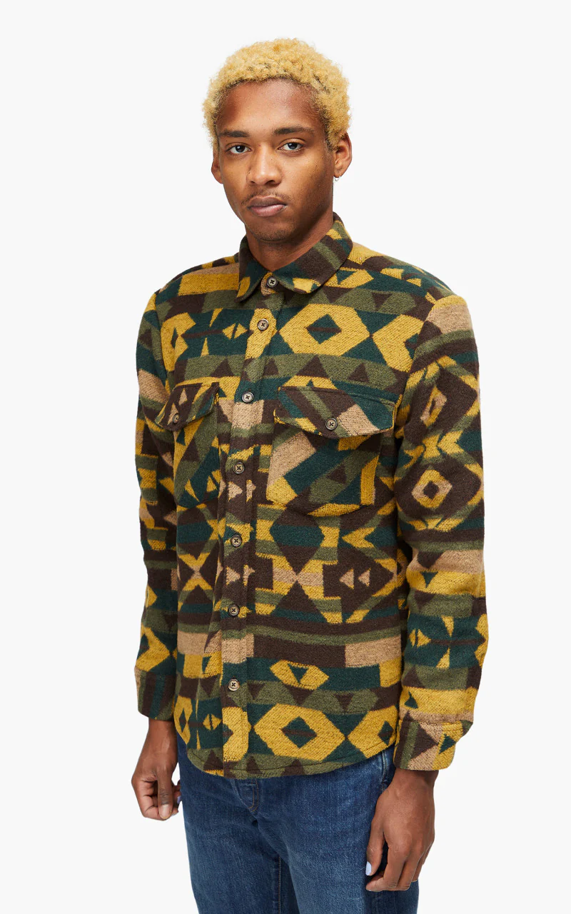 Portuguese Flannel Morpheus Overshirt Multi - Image 4