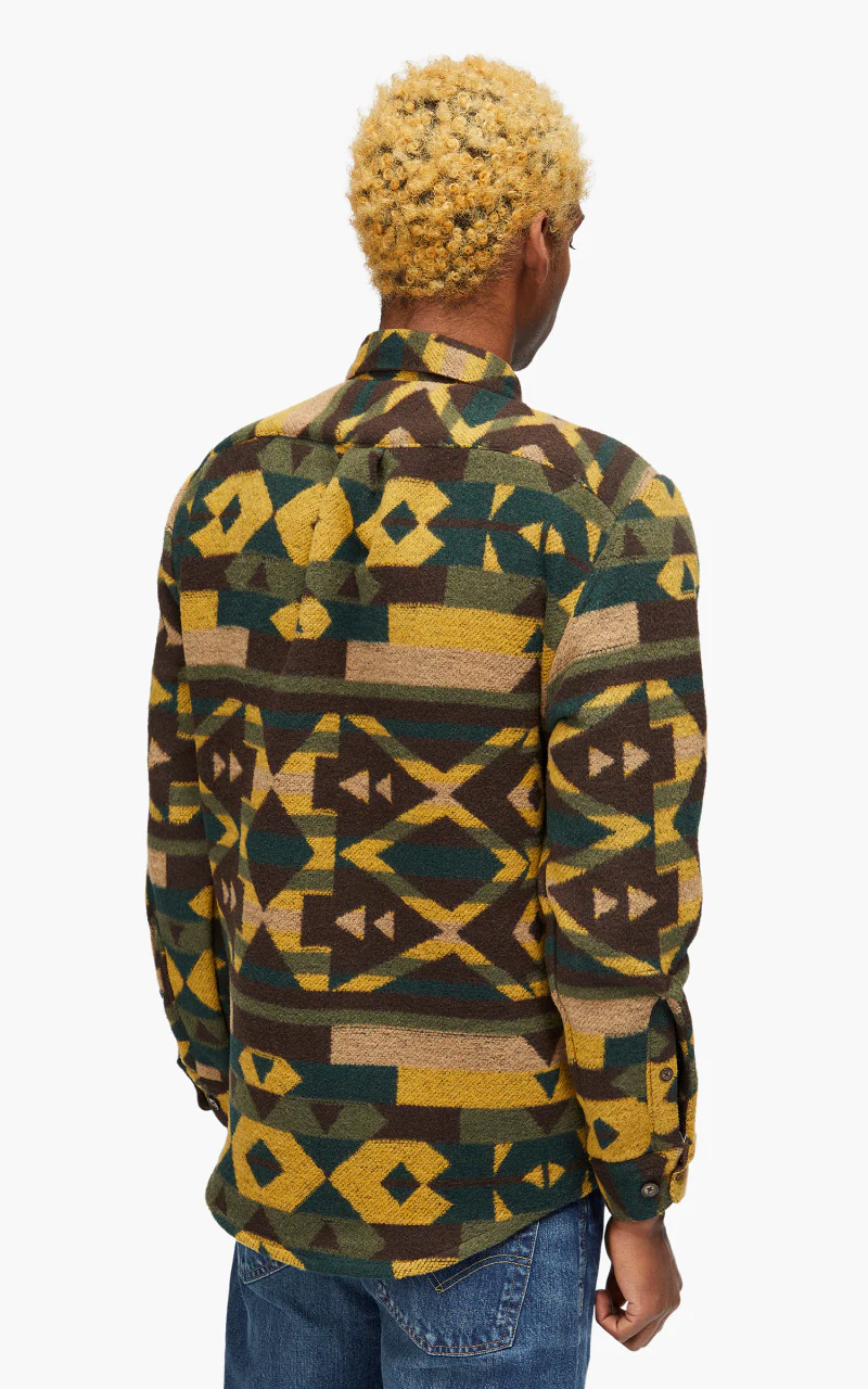 Portuguese Flannel Morpheus Overshirt Multi - Image 6