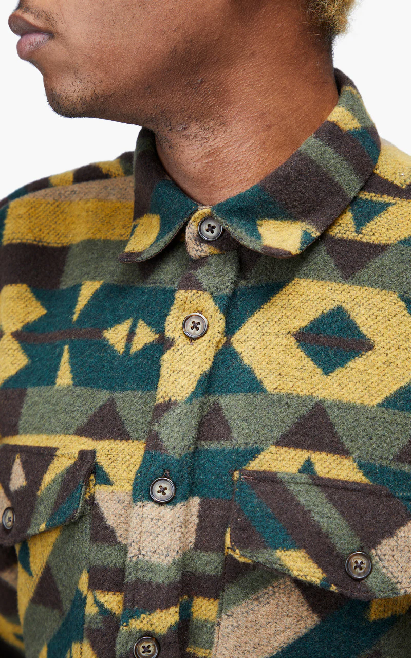 Portuguese Flannel Morpheus Overshirt Multi - Image 8