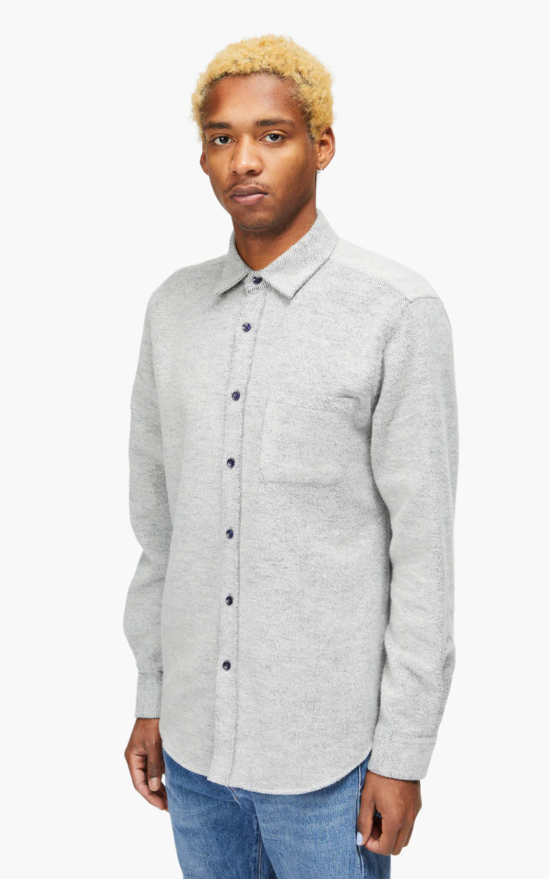 Portuguese Flannel Off Rail Shirt White - Image 4
