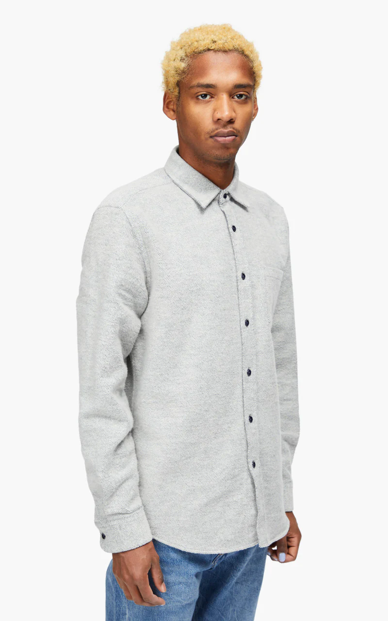 Portuguese Flannel Off Rail Shirt White - Image 5