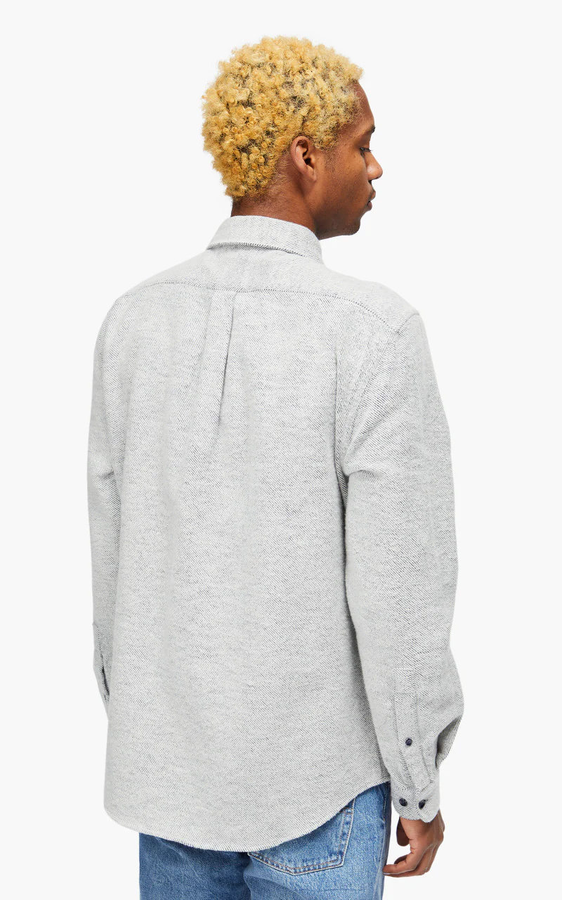Portuguese Flannel Off Rail Shirt White - Image 6