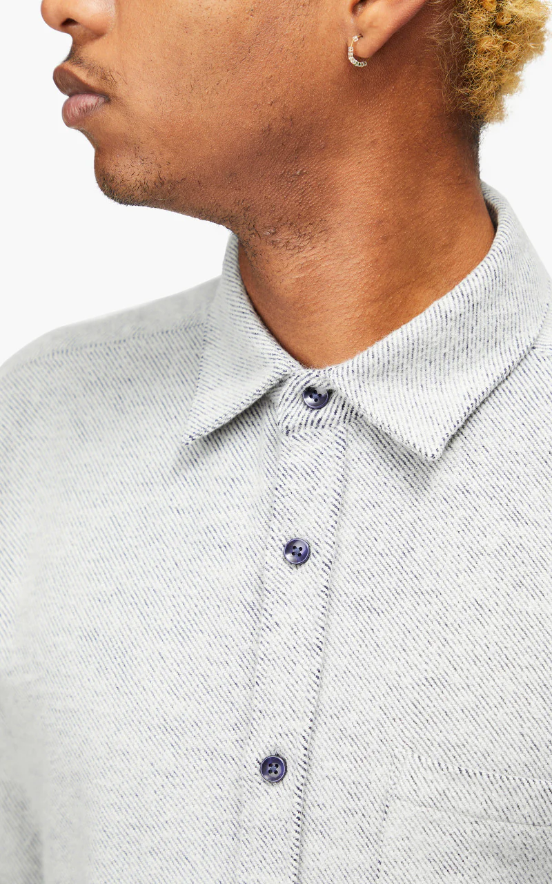 Portuguese Flannel Off Rail Shirt White - Image 9