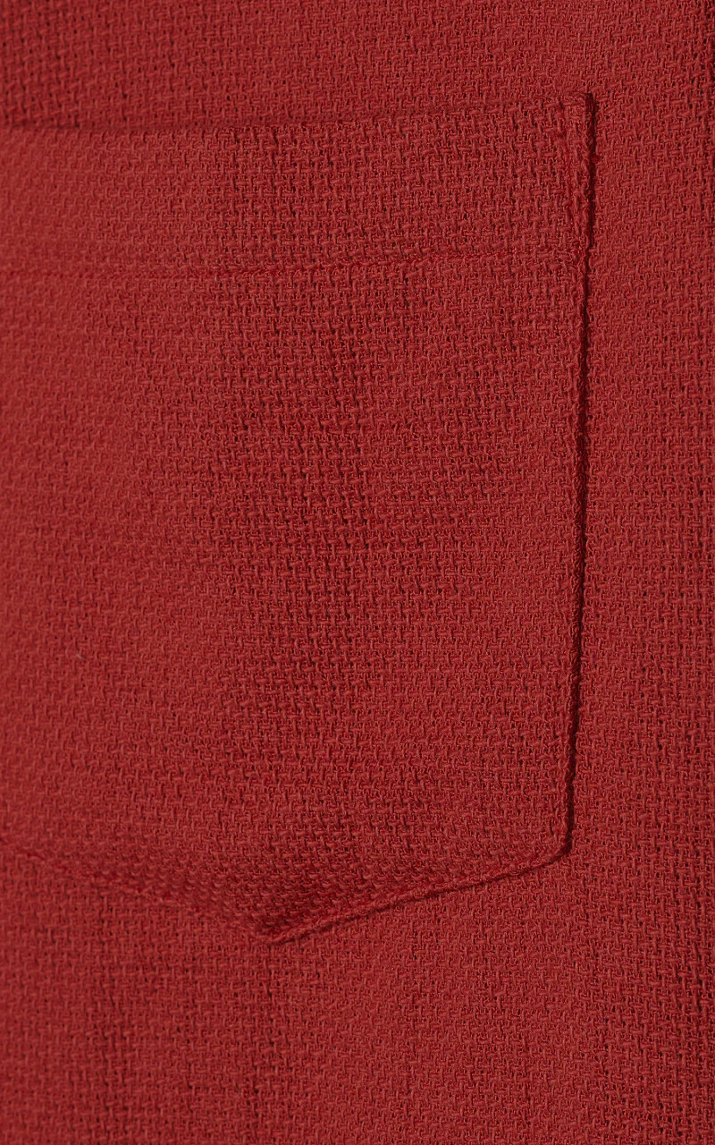 Portuguese Flannel Pique Camp Collar Shirt Clay - Image 3