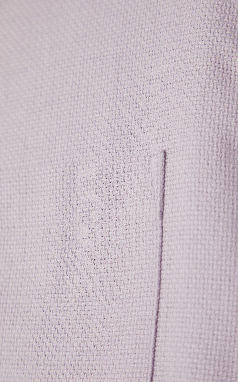 Portuguese Flannel Pique Camp Collar Shirt Lavanda - Image 3