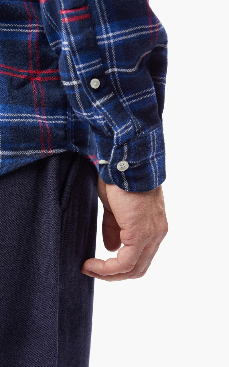 Portuguese Flannel Pop Up Shirt Multi - Image 11