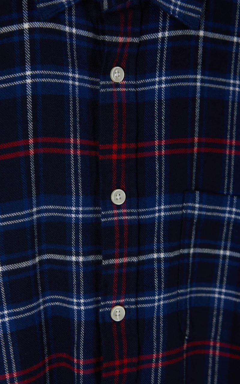 Portuguese Flannel Pop Up Shirt Multi - Image 3