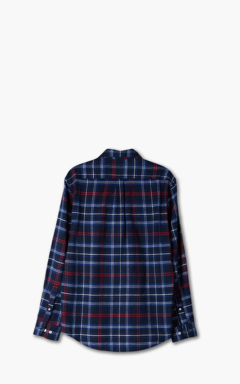 Portuguese Flannel Pop Up Shirt Multi - Image 4
