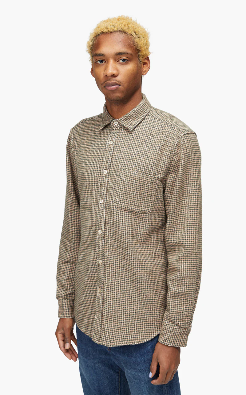 Portuguese Flannel Sottum Shirt Brown - Image 3