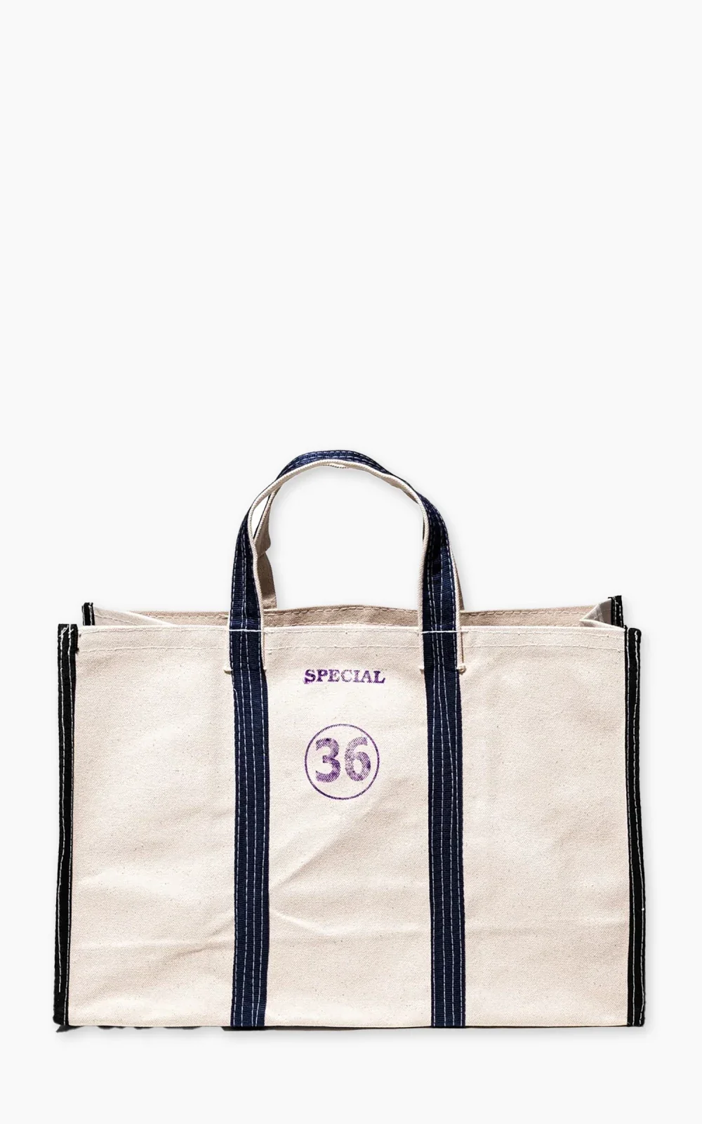 Puebco Market Tote Bag 36 Natural - Image 3
