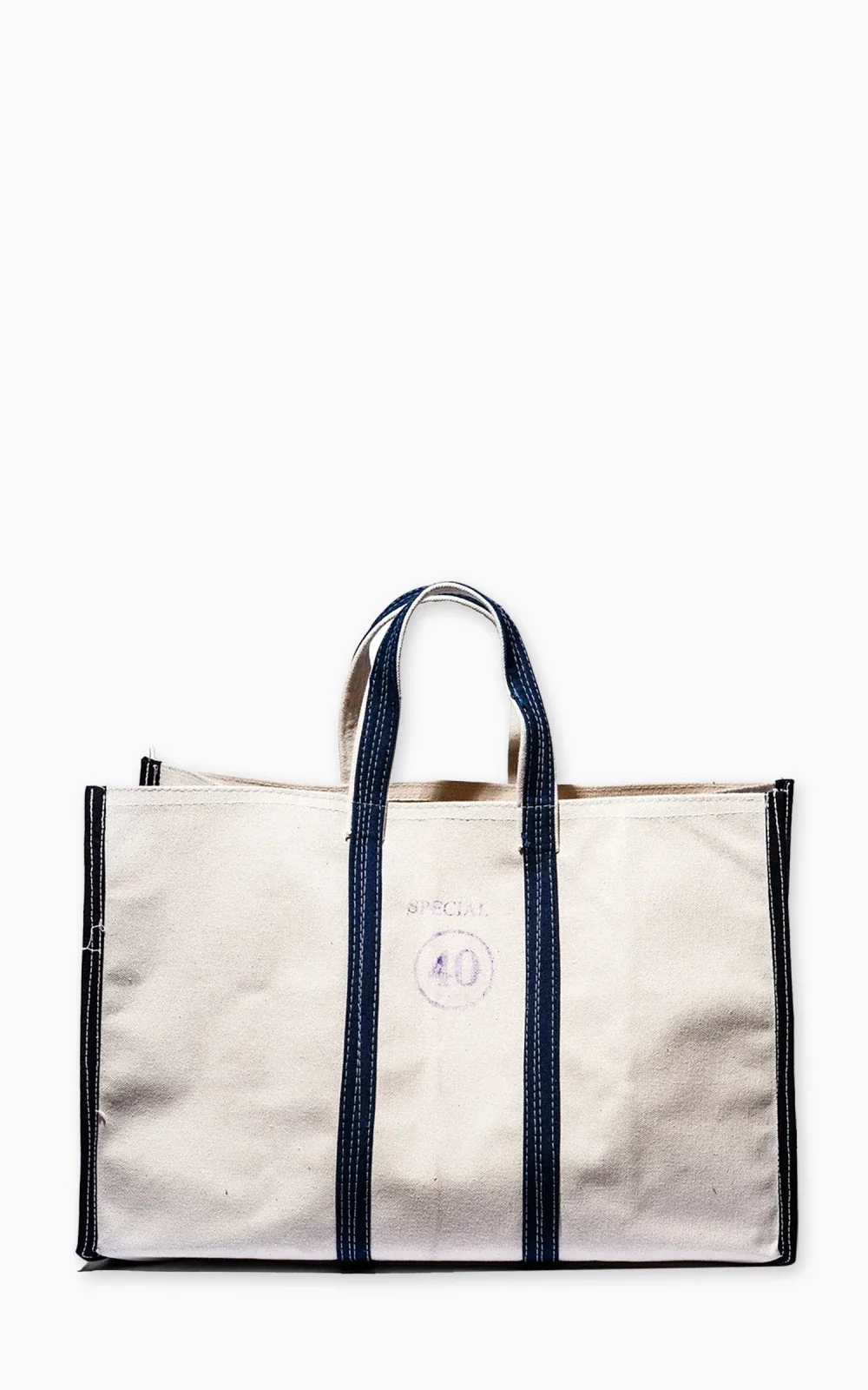 Puebco Market Tote Bag 40 Natural - Image 3