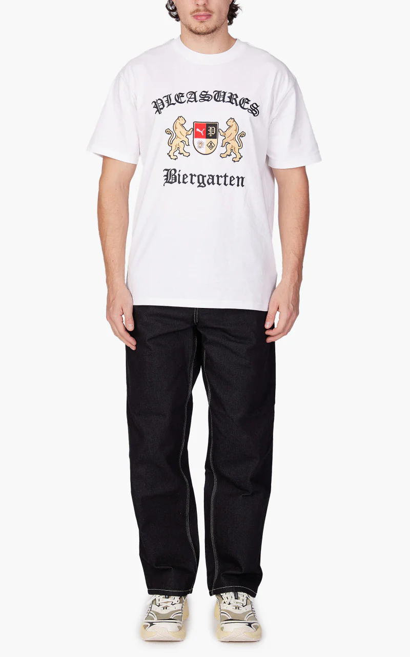 Puma x PLEASURES Graphic Tee Puma White - Image 2