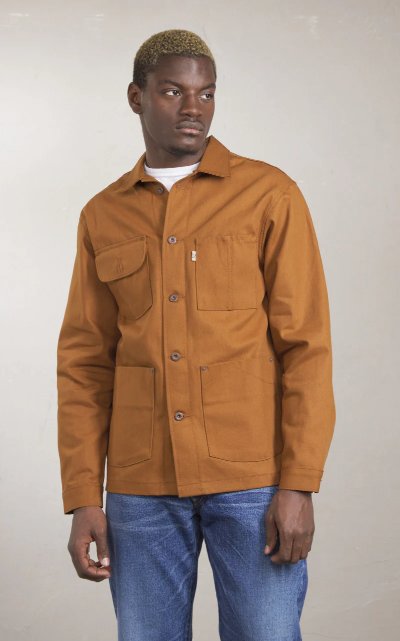 Railcar Fine Goods Chore Coat Canvas Duck - Image 2