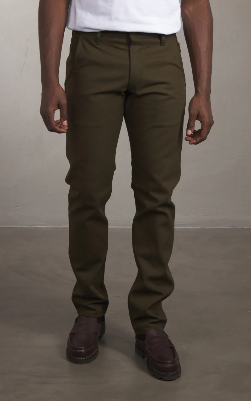 Railcar Fine Goods Flight Trouser Canvas Seaweed - Image 2