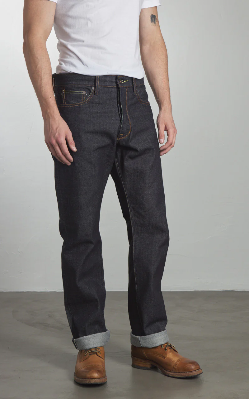 Railcar Fine Goods Rebels X100 Modern Straight Japanese Selvedge Indigo 15oz - Image 3
