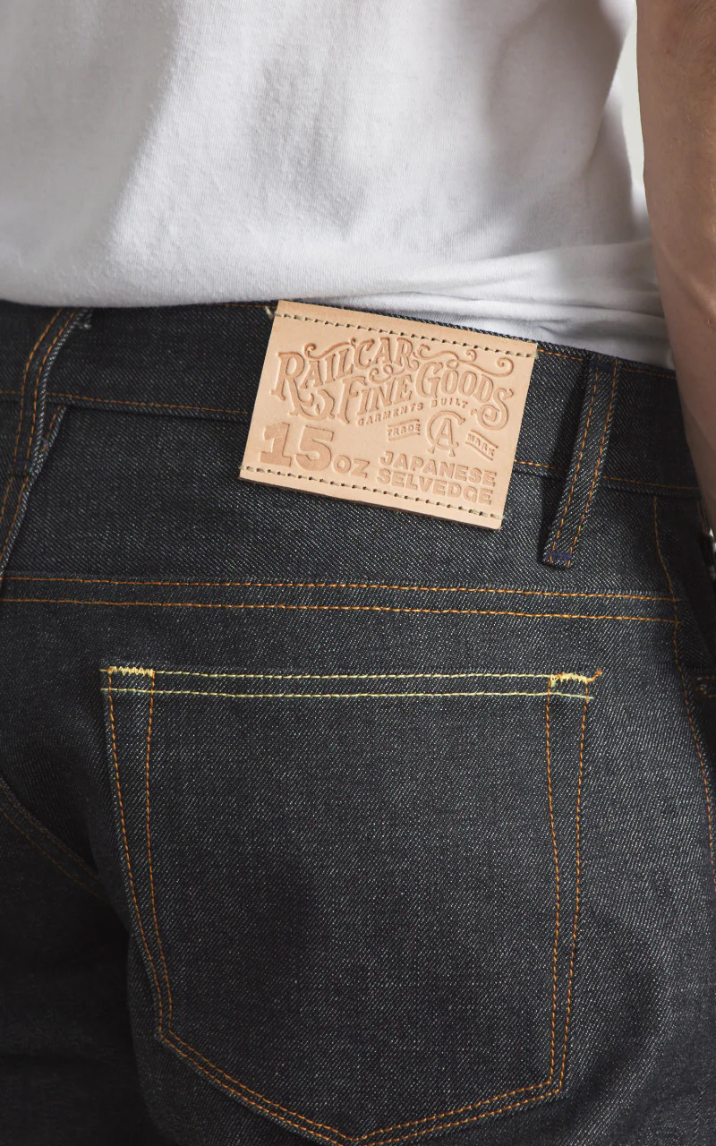 Railcar Fine Goods Rebels X100 Modern Straight Japanese Selvedge Indigo 15oz - Image 6
