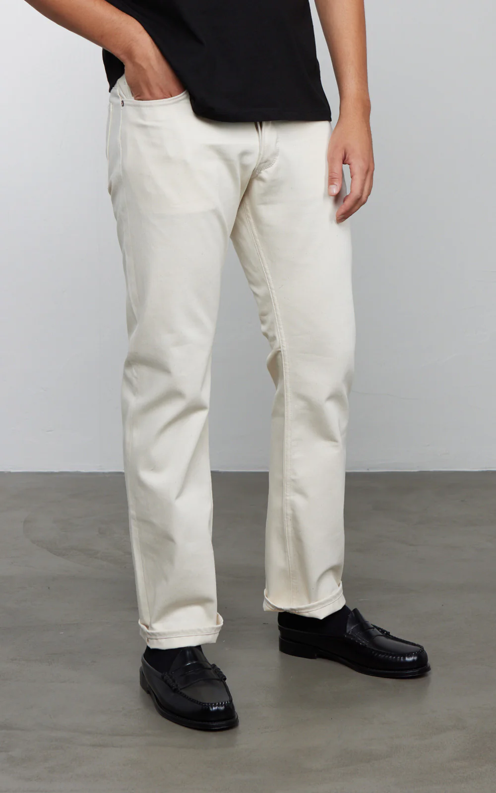 Railcar Fine Goods Rebels X105 Modern Straight Selvedge Ecru 12oz - Image 5