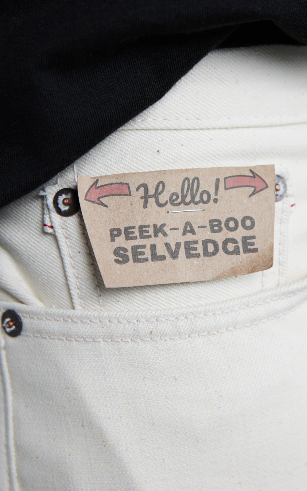Railcar Fine Goods Rebels X105 Modern Straight Selvedge Ecru 12oz - Image 6