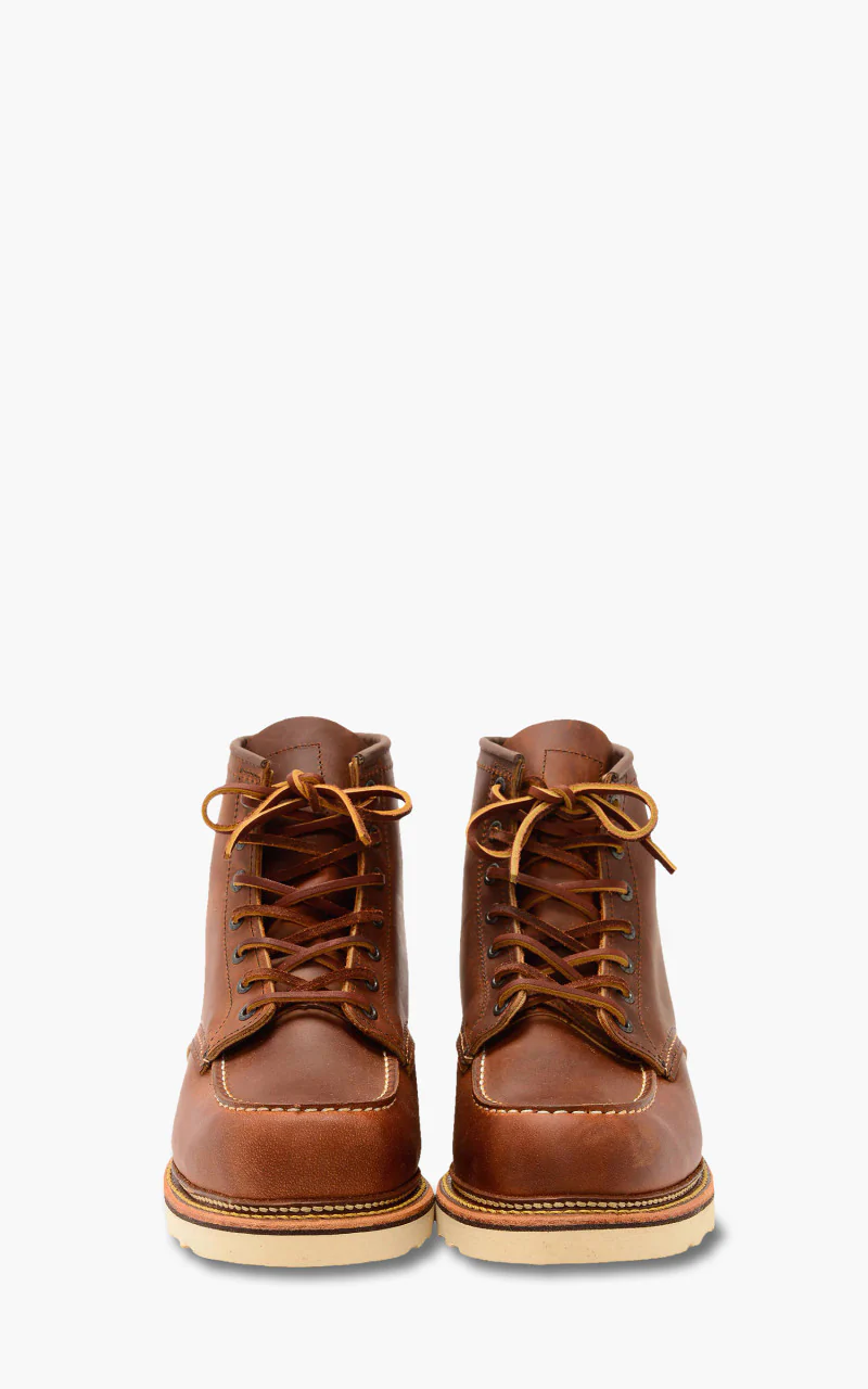 Red Wing Shoes 1907 Moc Toe Copper Rough & Tough - Image 3