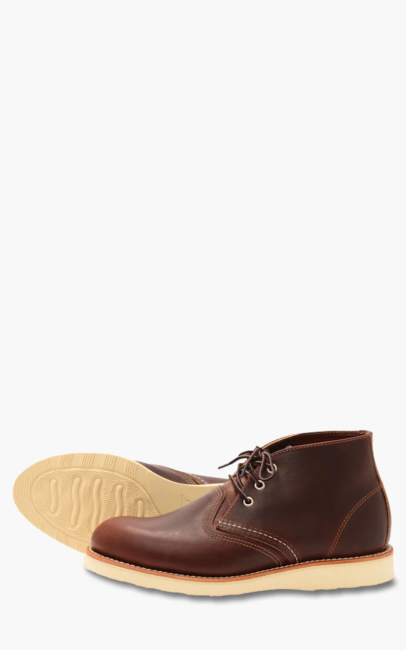 Red Wing Shoes 3141D Work Chukka Briar Oil Slick - Image 2