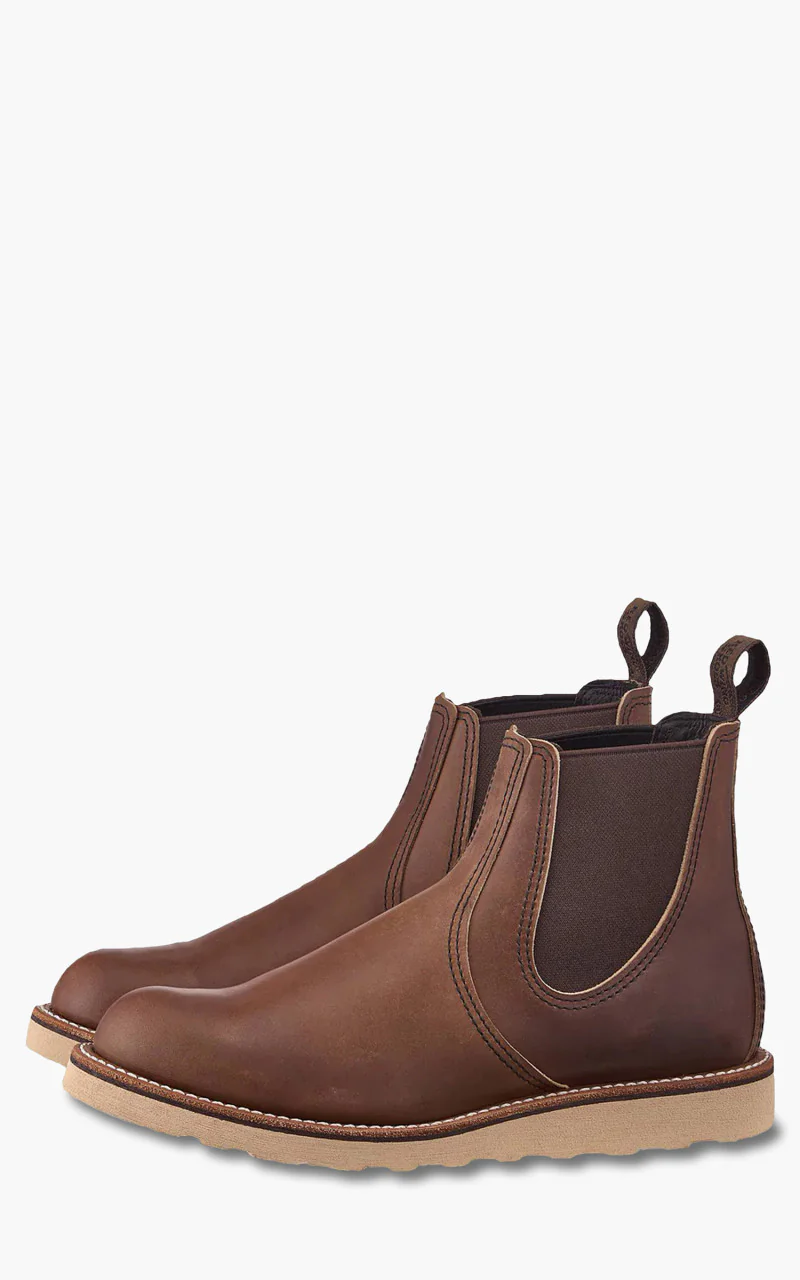 Red Wing Shoes 3190 Classic Chelsea Amber - Image 6