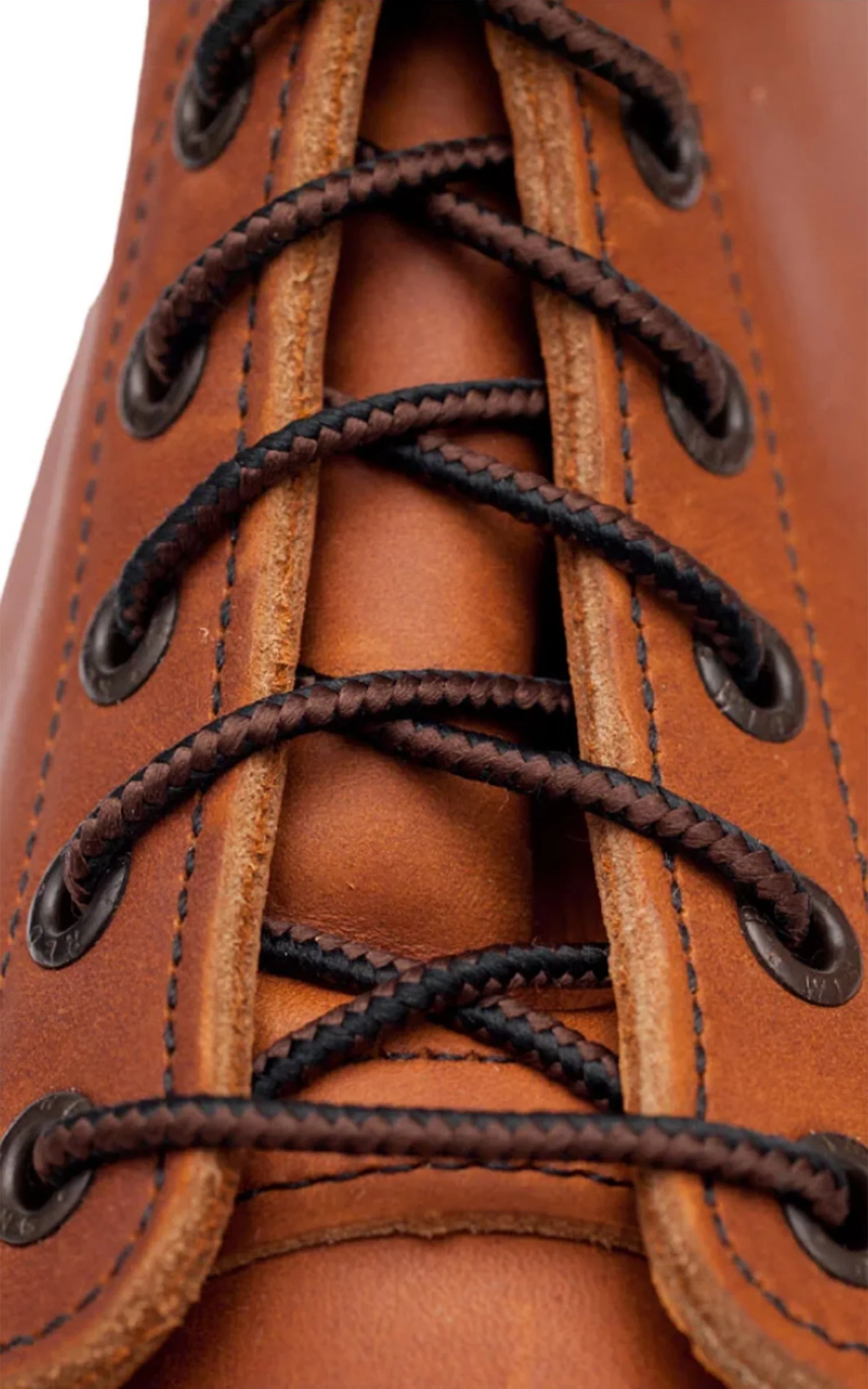 Red Wing Shoes 48" Black/Brown Taslan Laces - Image 2