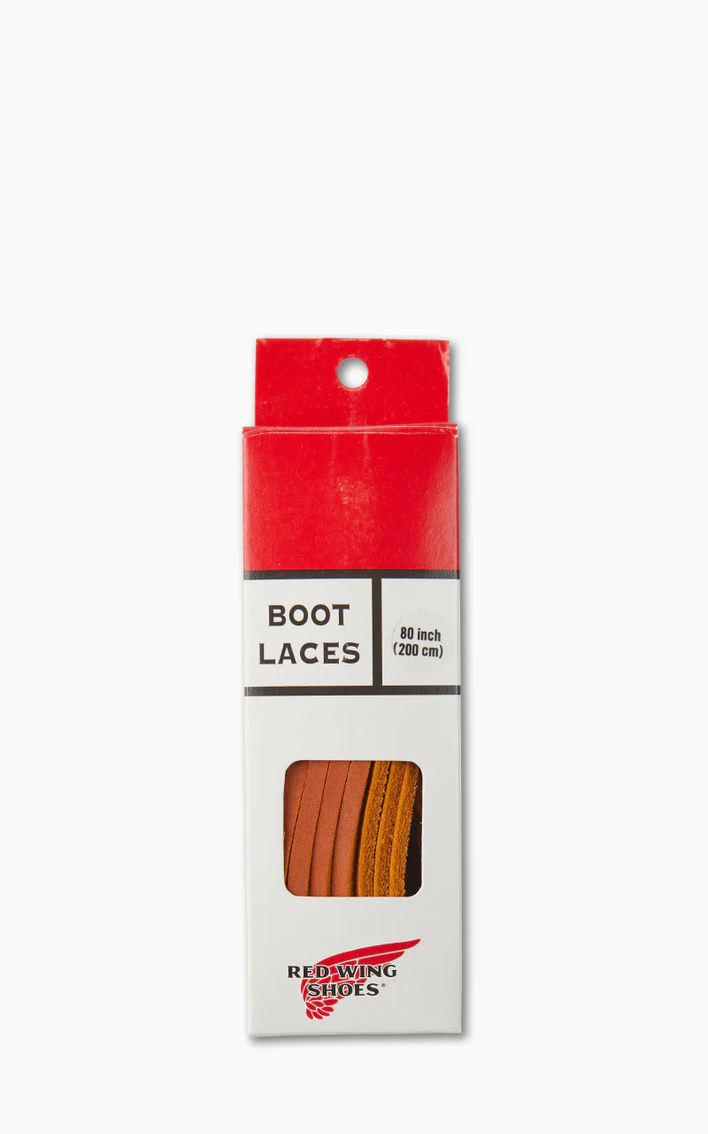 80" Tan Leather Laces