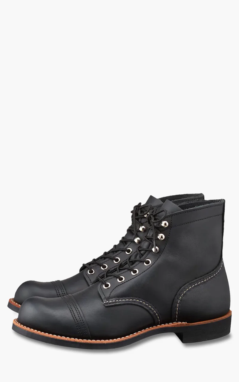 Red Wing Shoes 8084D Iron Ranger Black Harness - Image 5