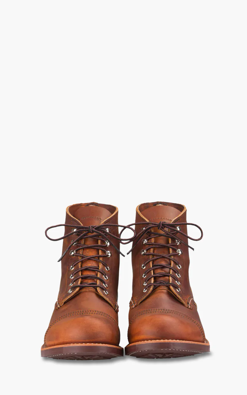 Red Wing Shoes 8085D Iron Ranger Copper Rough & Tough - Image 4