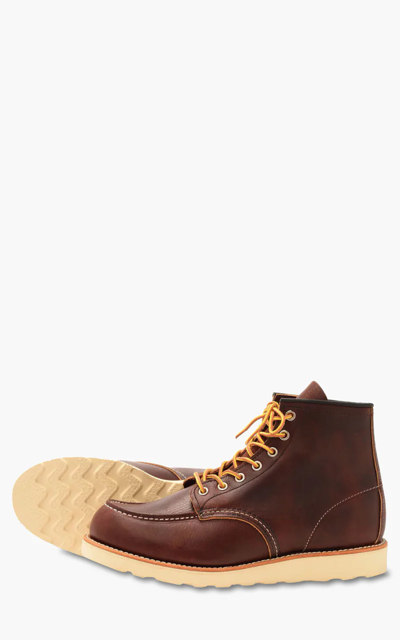 Red Wing Shoes 8138D Moc Toe Briar Oil Slick - Image 2