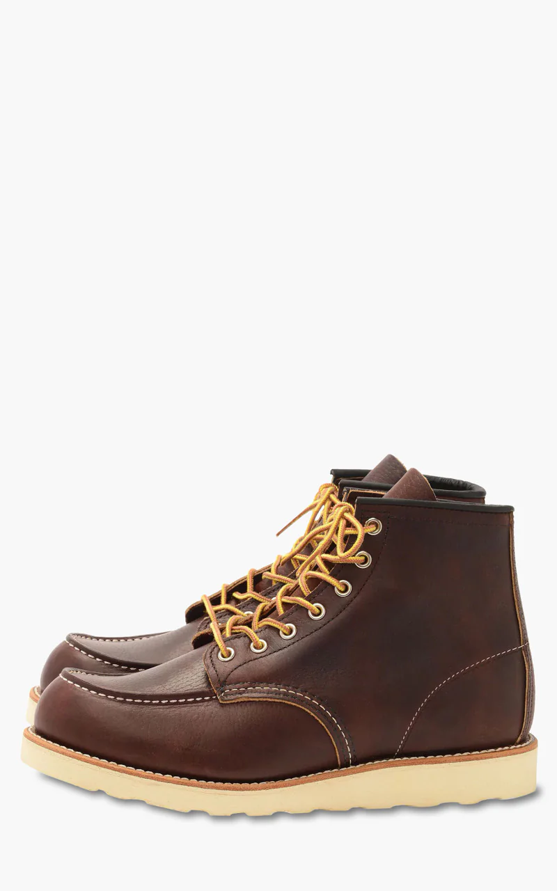 Red Wing Shoes 8138D Moc Toe Briar Oil Slick - Image 5
