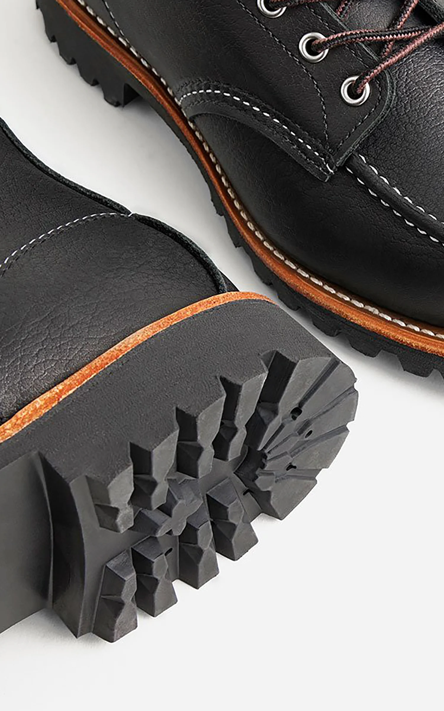 Red Wing Shoes 2949D Roughneck Black Oil Slick - Image 3
