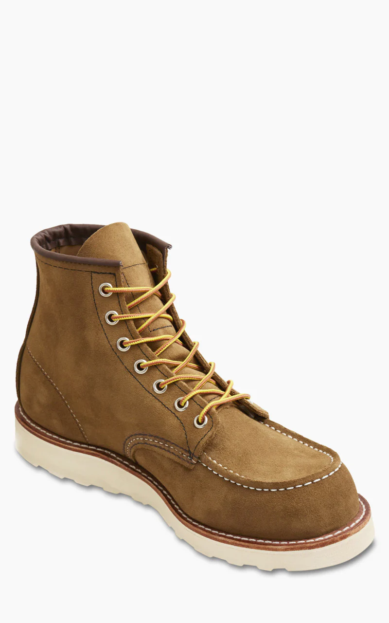 Red Wing Shoes 8881D Moc Toe Olive Mohave - Image 4