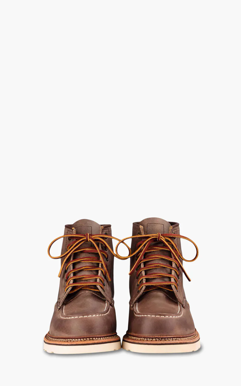 Red Wing Shoes 8883D Moc Toe Concrete Rough & Tough Grey - Image 3