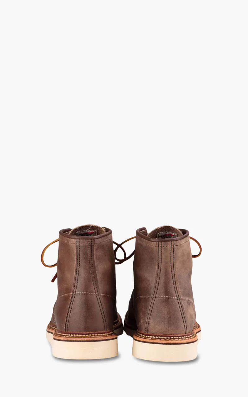 Red Wing Shoes 8883D Moc Toe Concrete Rough & Tough Grey - Image 4